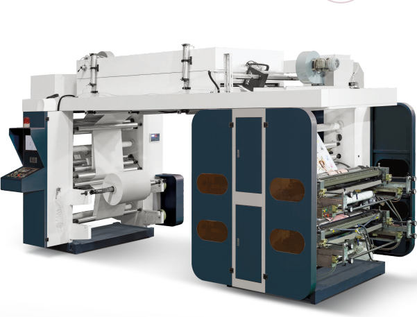 四色高速衛(wèi)星式柔版印刷機