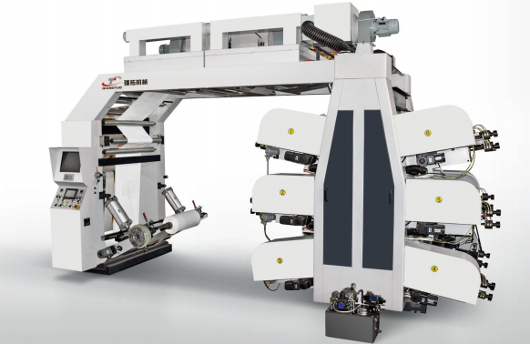 六色高速層疊式柔版印刷機(jī)